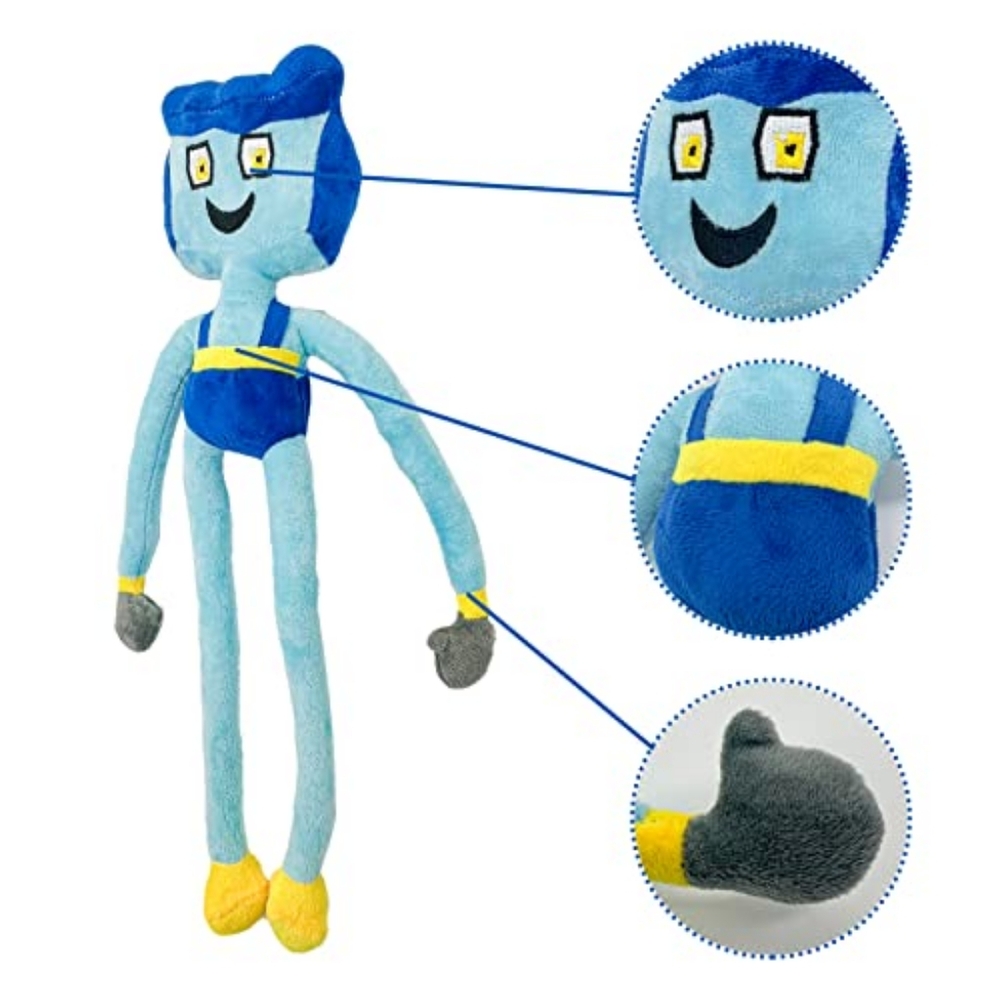 17" Daddy Long Legs Soft Toy 17 Inch Blue and Yellow Plush Kids Poppy Playtime - Picture 9 of 12